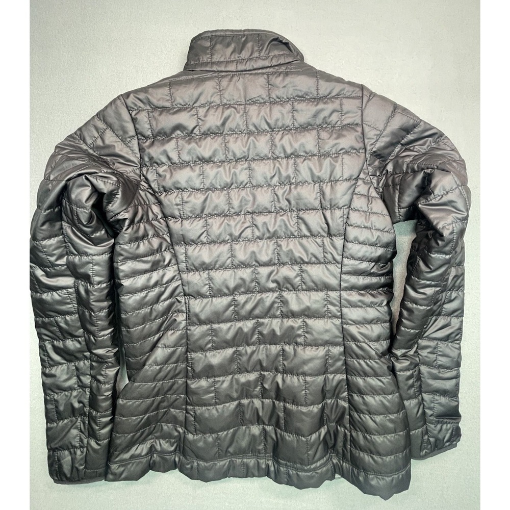 Patagonia Nano Puff Jacket Women's M Black Insulated Zip Front Logo - Picture 5 of 11